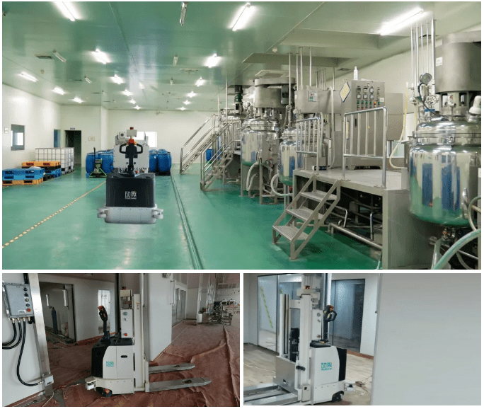 勱微機(jī)器人防爆型無(wú)人叉車 引領(lǐng)制藥行業(yè)智能化升級(jí)